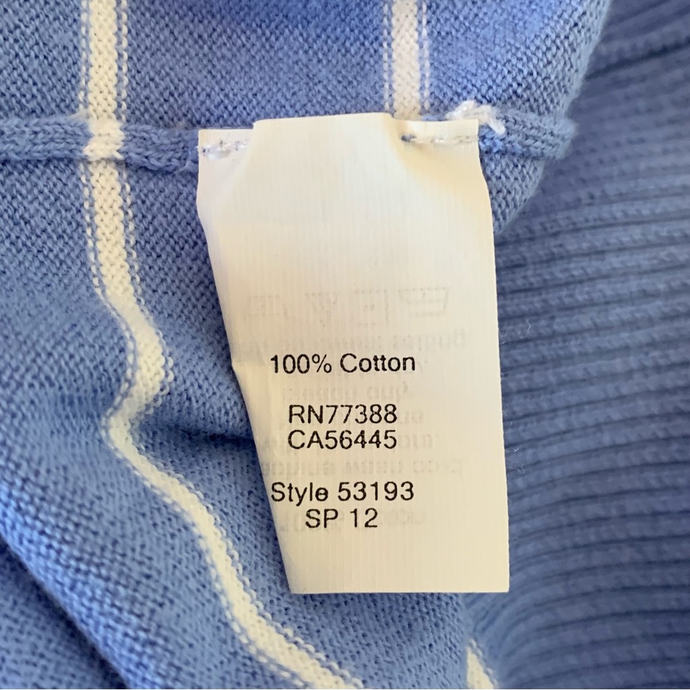 Two J. Crew Factory Periwinkle Sweaters - Picture 7 of 13